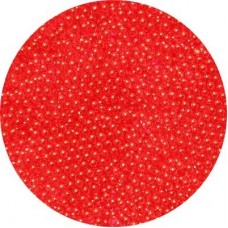 Art Institute Large Size Glass Microbeads - Light Red
