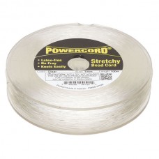 1mm Powercord Clear Non-Latex Elastic Cord - 100m