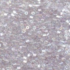 8/0 Miyuki Hex Cut Seed Beads - Crystal AB