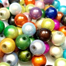 8mm Round Miracle Bead Mix