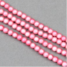 4mm Pink Miracle Beads