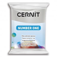 Cernit Polymer Clay - Number One - Grey - 56gm
