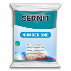 Cernit Polymer Clay - Number One - Duck Blue - 56gm