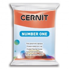 Cernit Polymer Clay - Number One - Poppy Red - 56gm