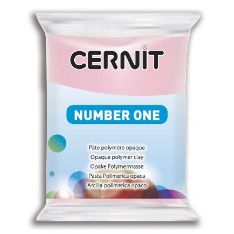 Cernit Polymer Clay - Number One - Pink - 56gm