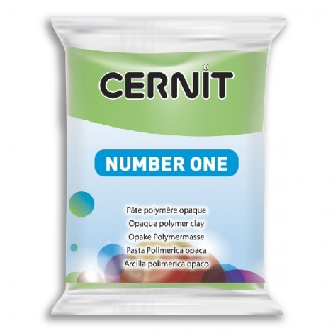 Cernit Polymer Clay - Number One - Light Green - 56gm