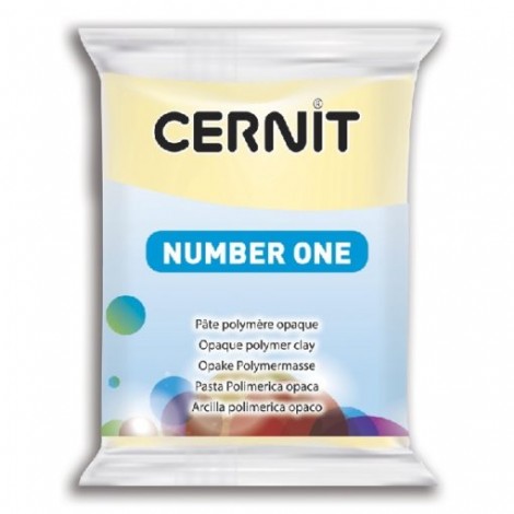 Cernit Polymer Clay - Number One - Vanilla - 56gm