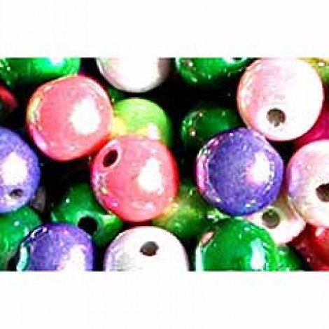 8mm Miracle Beads - Heather Mix - Pack of 10