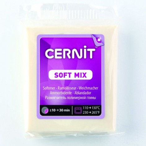Cernit Polymer Clay - Number One - Soft Mix - 56gm