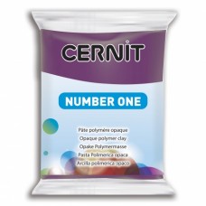 Cernit Polymer Clay - Number One - Purple - 56g