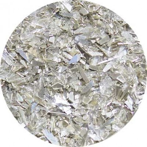 Art Institute Vintage Shard Glass Glitter - Silvery Moon 