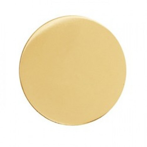 1.25" (31.8mm) 20ga 14kt Gold Filled Round Disc Blank
