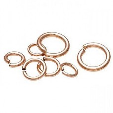4mm (2.4mmID) 20ga Rose Gold Filled High Quality Open Jumprings