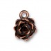 12mm TierraCast Succulent Charm - Antique Copper - Pack of 2