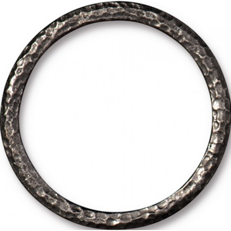 31.5mm TierraCast Hammertone Ring Links - Black Oxide
