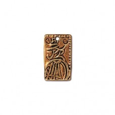 12mm TierraCast Nisshu Drop - 22K Gold Plated - Pack of 2