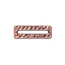 18x6mm TierraCast Rectangle Links - Ant Copper - Pack of 5