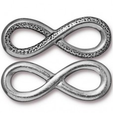 12x31.5mm Infinity Link by TierraCast - Antique Pewter