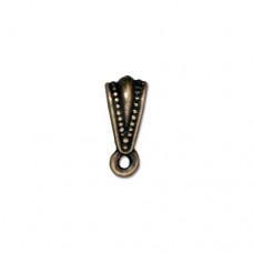 12mm TierraCast Royal Bail - Brass Oxide - Pack of 2