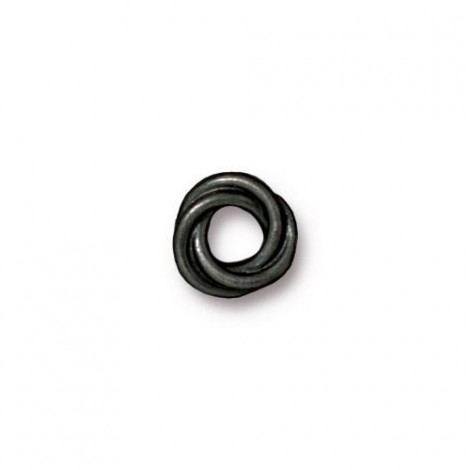 8.7mm (3.5mmID) TierraCast Twisted Spacer - Black Oxide