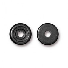 10mm TierraCast SS34 Glue-In Rivetable - Black Oxide - Pack of 2