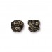 8mm TierraCast Chinese Dragon Beads - Brass Oxide