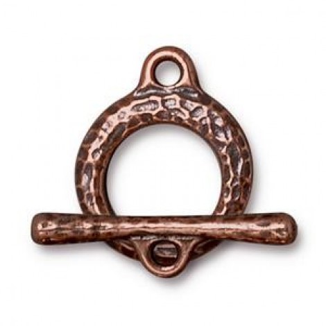 17mm TierraCast Craftsman Toggle Clasp - Ant Copper