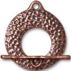 27mm TierraCast Artisan Toggle Clasp - Ant Copper