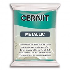 Cernit Polymer Clay - Metallic - Turquoise - 56gm