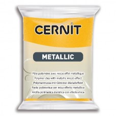 Cernit Polymer Clay - Metallic - Yellow - 56gm