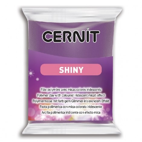 Cernit Polymer Clay - Shiny - Violet - 56gm