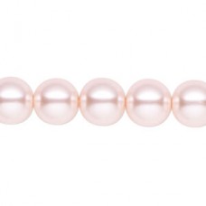 6mm Swarovski Crystal Pearls - Rosaline - Pack of 10