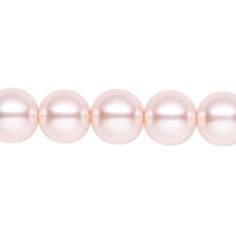 6mm Swarovski Crystal Pearls - Rosaline - Pack of 10 6mm Swarovski Crystal Pearls - Rosaline - Pack of 10
