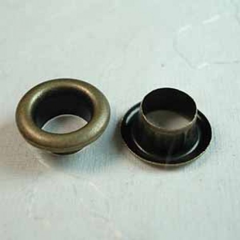 5.2mm Antique Bronze Pandora Style Bead Collars - Pack of 10