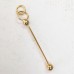 Add-a-Bead Beadable Pendant - Gold Plated  - Large (40mm space) - Each