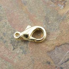12mm Gold Plated Nickel Free Parrot Clasps