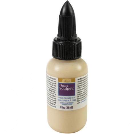 Sculpey Liquid Bakable Clay - Translucent Amber 1oz