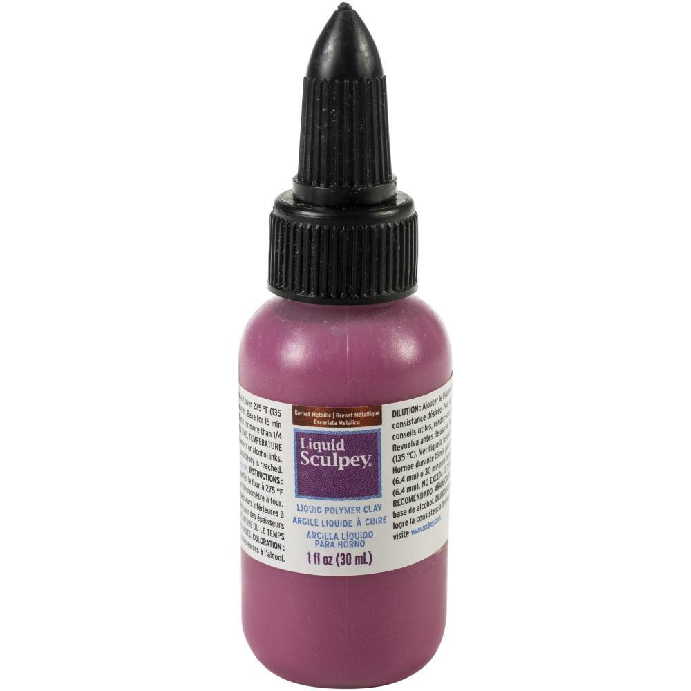 Sculpey Liquid Bakable Clay Metallic 1oz LIQUID POLYMER