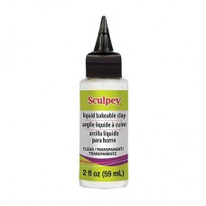 Sculpey Liquid Polymer Clay - Black - 2oz (59ml)