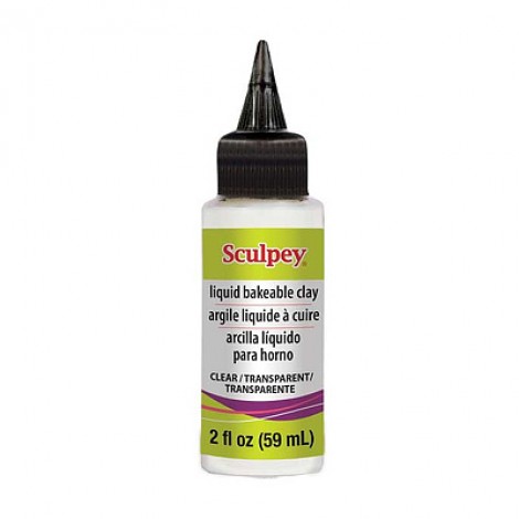 Sculpey Liquid Polymer Clay - Clear - 2oz (59ml)
