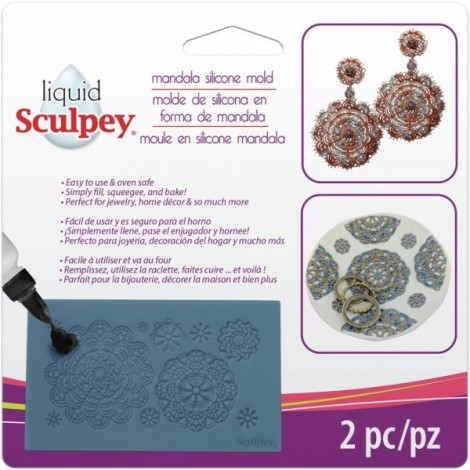 Sculpey Silicone Bakable Mould - Mandala