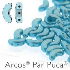 5x10mm Arcos Beads - Pastel Aqua