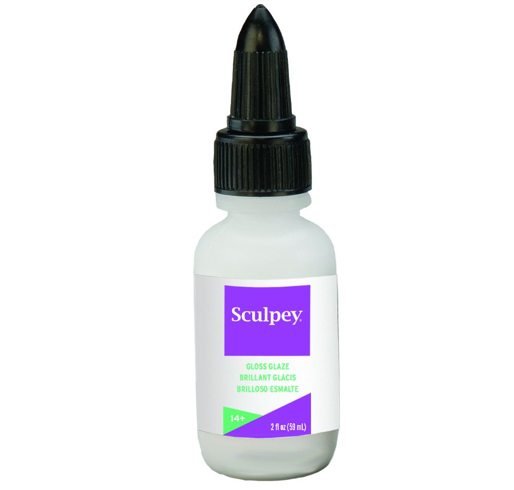 Sculpey Glaze Varnish Gloss 2oz VARNISHES + LACQUERS Over the