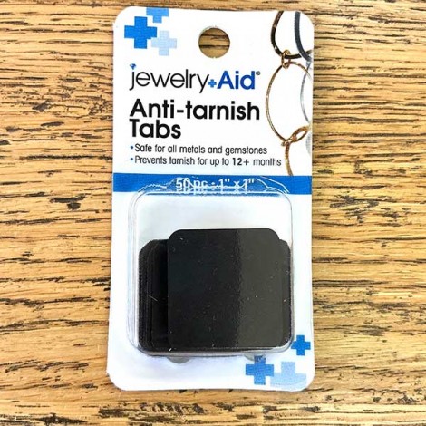 1x1in (25mm) Shine-Rite Anti-Tarnish Tabs - Pk of 50 1x1in (25mm) Shine-Rite Anti-Tarnish Tabs - Pk of 50