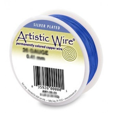 20ga Artistic Wire - Silver Blue - 1/4lb bulk reel
