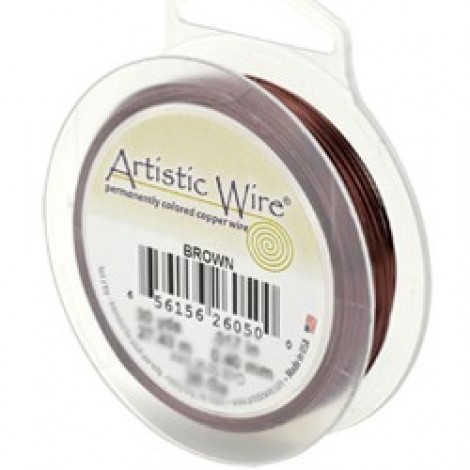 20ga Artistic Craft Wire - Brown - 15yd