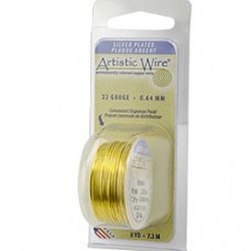 32ga Lemon Artistic Wire Dispenser Pak - 30yd
