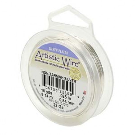 20ga Artistic Wire - Tarnish Resistant Silver - 25ft