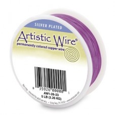 18ga Artistic Craft Wire - Plum - 1/4lb