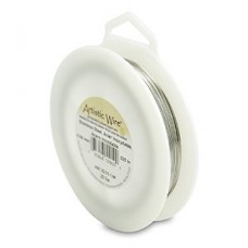 22ga Artistic Craft Wire - 304 Stainless Steel - 1/4lb (38.3m)